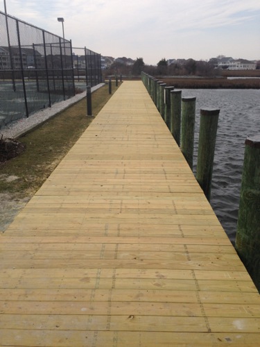 Dock replacement Ocean City MD marine construction