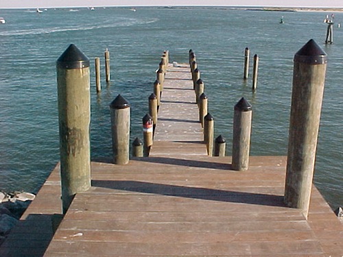 Pier and dock marine construction west ocean city Maryland