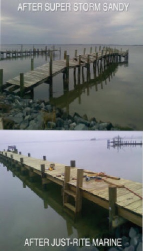 Pier repair marine construction Ocean City Maryland